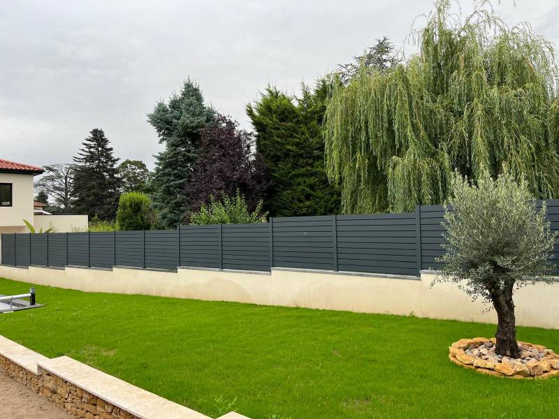 clôture smart kit alu concept passot automatisme protection à chasselay