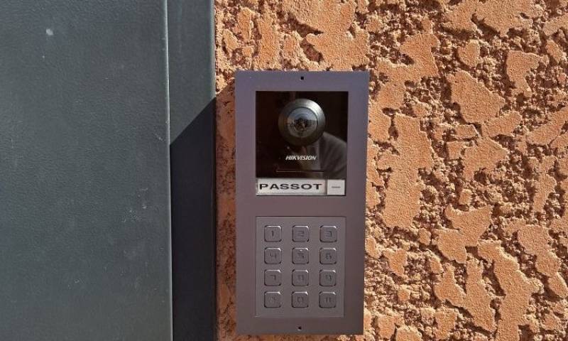 Installation d'un interphone dans nos locaux